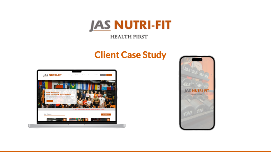 JasNutrFit website overview