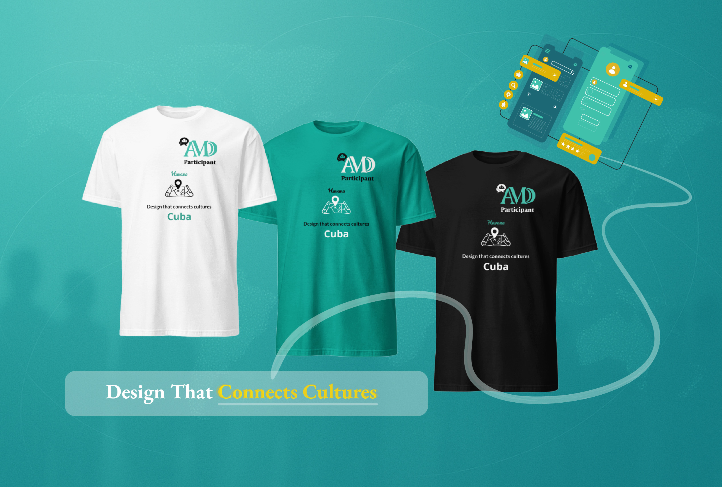 Design That Connects Cultures T-Shirts
